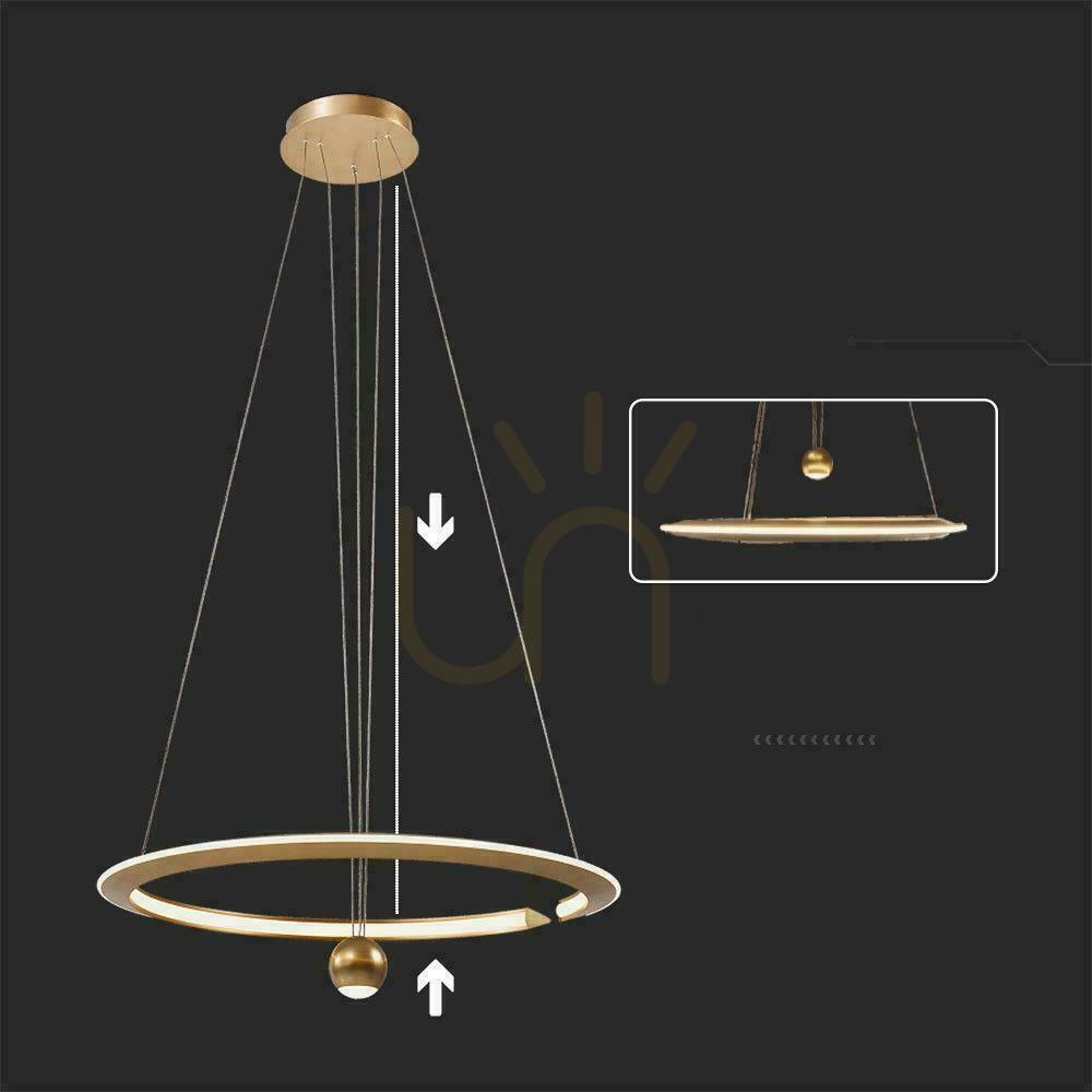 Előnézet V-TAC 46W LED-es függesztett lámpatest VT-10126 3000K 5500lm V-TAC 46W LED-es függesztett lámpatest VT-10126 3000K 5500lm