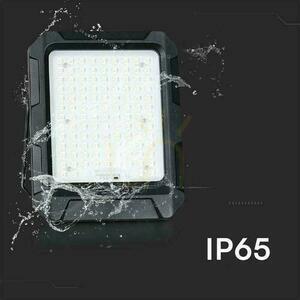 V-TAC Solar LED projektor 15W távirányító, AUTO, időzítő, IP65 Fekete VT-102W 4000K 1800lm small 1