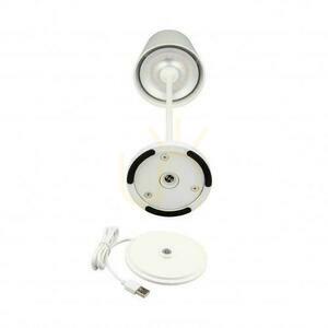V-TAC 1.5W LED-es asztali éjszakai lámpa töltés Dimmelhető IP54 fehér VT-7997 3000K 150lm 2 V-TAC 1.5W LED-es asztali éjszakai lámpa töltés Dimmelhető IP54 fehér VT-7997 3000K 150lm small 2
