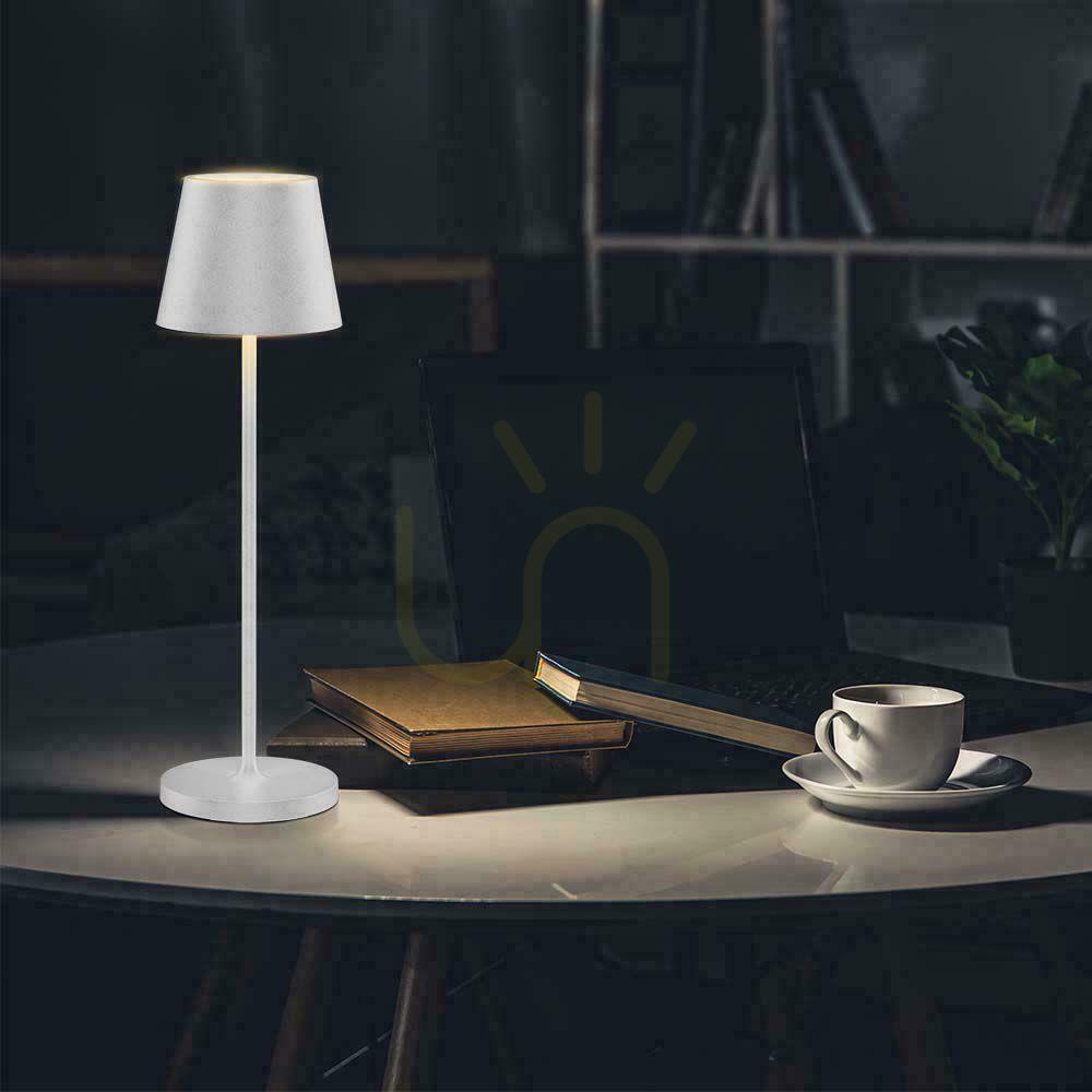 Előadás V-TAC 1.5W LED-es asztali éjszakai lámpa töltés Dimmelhető IP54 fehér VT-7997 3000K 150lm V-TAC 1.5W LED-es asztali éjszakai lámpa töltés Dimmelhető IP54 fehér VT-7997 3000K 150lm