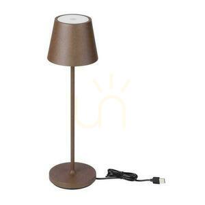 V-TAC 1.5W LED-es asztali éjszakai lámpa töltés Dimmelhető IP54 bronz, Corten VT-7997 3000K 150lm 0 V-TAC 1.5W LED-es asztali éjszakai lámpa töltés Dimmelhető IP54 bronz, Corten VT-7997 3000K 150lm small 0