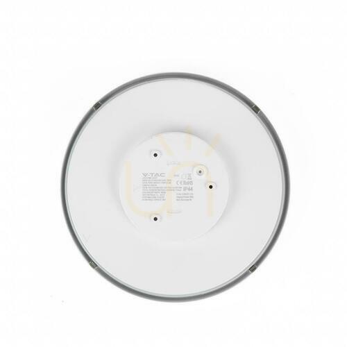 Jelölje be Plafon lámpa V-TAC 18W LED kerek 25cm-es felszíni szerelésű IP44 fehér VT-8618 6500K 1830lm