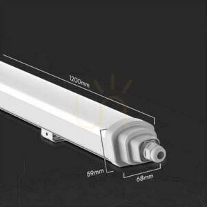 V-TAC SAMSUNG CHIP GT-SOROZAT 120cm 36W 120Lm/W VT-12035 4000K 4320lm hermetikus LED lámpatest 3 év garancia small 4