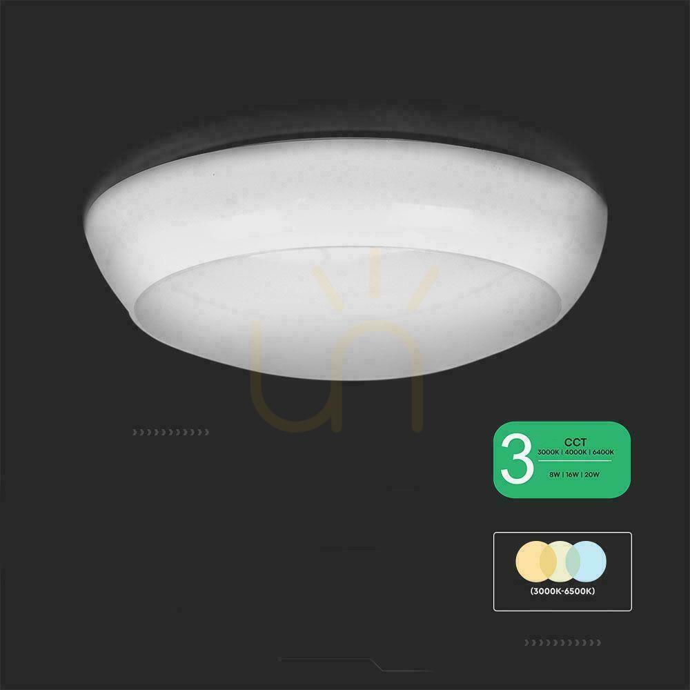 Előadás LED Plafond V-TAC CCT 8W/16W/20W SAMSUNG CHIP IP65 IK08 VT-8603 3000K-4000K-6400K 2600lm 5 év garancia 5 év garancia LED Plafond V-TAC CCT 8W/16W/20W SAMSUNG CHIP IP65 IK08 VT-8603 3000K-4000K-6400K 2600lm 5 év garancia 5 év garancia