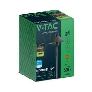 V-TAC VT-907 fekete kerti lámpa LED 7 W 3000 K 71,4 cm small 3