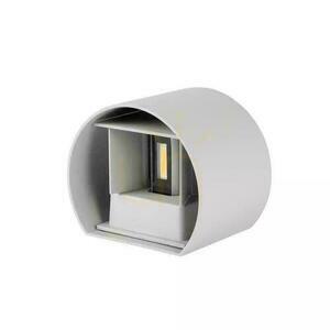 Fali lámpatest 6W V-TAC Top Bottom állítható szürke kerek IP65 Bridgelux VT-756 4000K 700lm 4000K 700lm small 2