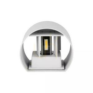 Fali lámpatest 6W V-TAC Top Bottom állítható szürke kerek IP65 Bridgelux VT-756 4000K 700lm 4000K 700lm small 3
