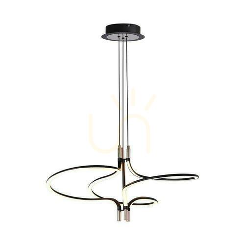 Jelölje be V-TAC VT-7980 LED függeszték 30 W fekete-arany, 56 × 120 cm, 3000 K