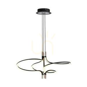 V-TAC VT-7980 LED függeszték 30 W fekete-arany, 56 × 120 cm, 3000 K small 0