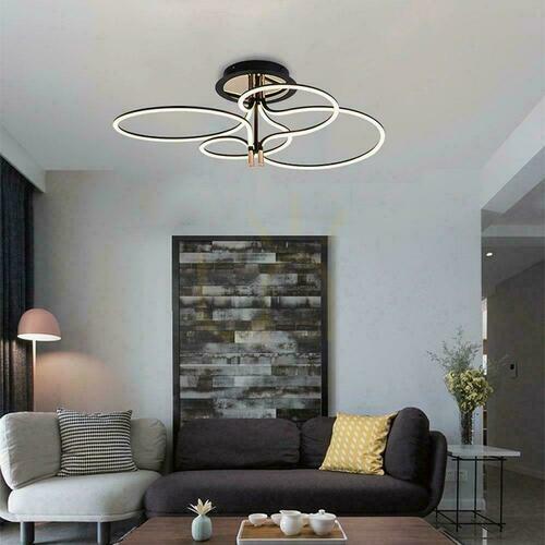 Jelölje be V-TAC VT-7981 fekete-arany LED függőlámpa 36 W 4150 lm 3000 K 84 cm