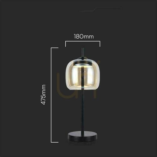 Jelölje be V-TAC 7W LED Amber 18x47cm VT-7990 3000K 700lm asztali éjszakai lámpa 3000K 700lm