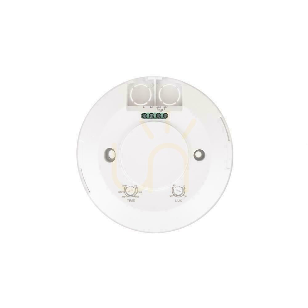Előnézet Mozgásérzékelő 360st V-TAC felszíni mennyezeti SLIM 25mm 360st fi76 1000W Fehér VT-81014 5 év garancia Mozgásérzékelő 360st V-TAC felszíni mennyezeti SLIM 25mm 360st fi76 1000W Fehér VT-81014 5 év garancia