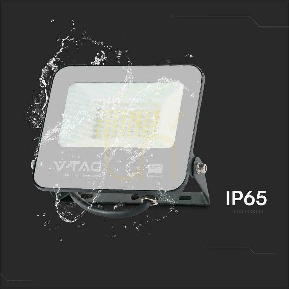 Előadás LED projektor V-TAC 30W 100Lm/W kábel 1mb SAMSUNG CHIP Fekete VT-44035 3000K 2505lm 5 év garancia LED projektor V-TAC 30W 100Lm/W kábel 1mb SAMSUNG CHIP Fekete VT-44035 3000K 2505lm 5 év garancia
