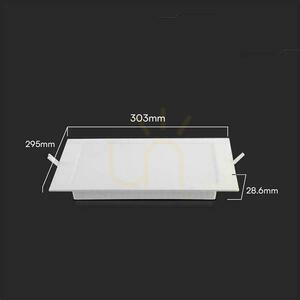Fehér V-TAC VT-61024SQ-S 104891 LED panel 24 W 2500 lm 3000 K small 3