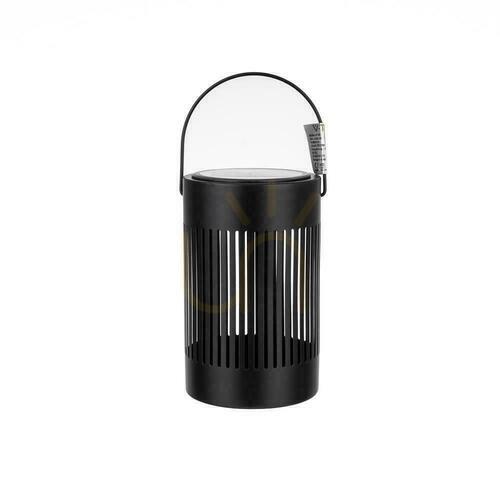 Jelölje be V-TAC 0.5W LED hordozható napelemes lámpa IP44 Fekete 12x20cm VT-7994 3000K 21lm