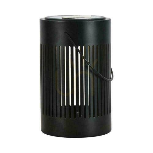 Jelölje be V-TAC 0.5W LED hordozható napelemes lámpa IP44 Fekete 12x20cm VT-7994 3000K 21lm