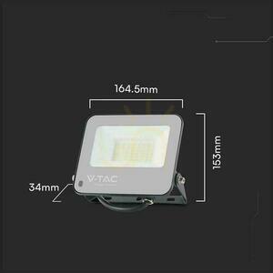 V-TAC VT-44034 RGB+6500 K 30 W fekete LED reflektor távirányítóval small 5