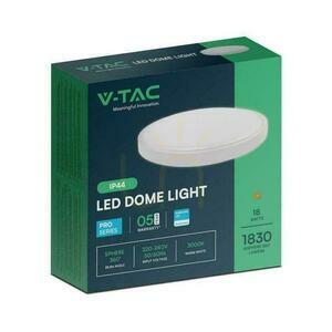 Plafond V-TAC 18W LED SAMSUNG CHIP kerek 25cm felszíni szerelésű IP44 fehér VT-8618 3000K 1830lm 5 év garancia 2 Plafond V-TAC 18W LED SAMSUNG CHIP kerek 25cm felszíni szerelésű IP44 fehér VT-8618 3000K 1830lm 5 év garancia small 2
