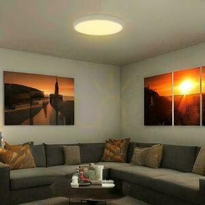 Plafond V-TAC 18W LED SAMSUNG CHIP kerek 25cm felszíni szerelés IP44 fehér VT-8618 6500K 1830lm 5 év garancia 5 év garancia small 7