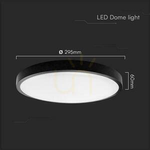 Plafond V-TAC 24W LED SAMSUNG CHIP kerek 30cm felszíni szerelés IP44 fekete VT-8624B 3000K 2500lm 5 év garancia 5 év garancia 3 Plafond V-TAC 24W LED SAMSUNG CHIP kerek 30cm felszíni szerelés IP44 fekete VT-8624B 3000K 2500lm 5 év garancia 5 év garancia small 3