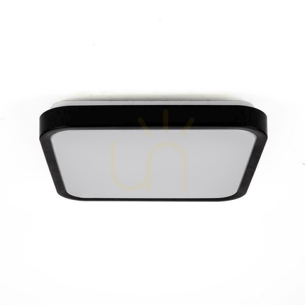 Jelölje be Plafond V-TAC 24W LED SAMSUNG CHIP négyzet 30x30cm felszíni szerelés IP44 fekete VT-8624B 3000K 2500lm 5 év garancia 5 év garancia Plafond V-TAC 24W LED SAMSUNG CHIP négyzet 30x30cm felszíni szerelés IP44 fekete VT-8624B 3000K 2500lm 5 év garancia 5 év garancia