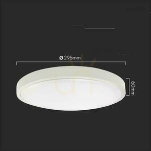 Plafond V-TAC 18W LED SAMSUNG CHIP kerek 29cm felszíni szerelt pilóta mozgásérzékelő IP44 fehér VT-8618S 3000K 1830lm 5 év garancia 5 év garancia 3 Plafond V-TAC 18W LED SAMSUNG CHIP kerek 29cm felszíni szerelt pilóta mozgásérzékelő IP44 fehér VT-8618S 3000K 1830lm 5 év garancia 5 év garancia small 3