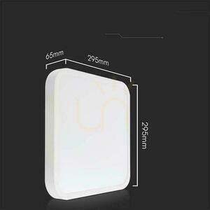 Plafond V-TAC 18W LED SAMSUNG CHIP négyzet 30x30cm felszíni szerelésű Pilot mozgásérzékelő IP44 fehér VT-8618S 4000K 1830lm 5 év garancia 3 Plafond V-TAC 18W LED SAMSUNG CHIP négyzet 30x30cm felszíni szerelésű Pilot mozgásérzékelő IP44 fehér VT-8618S 4000K 1830lm 5 év garancia small 3