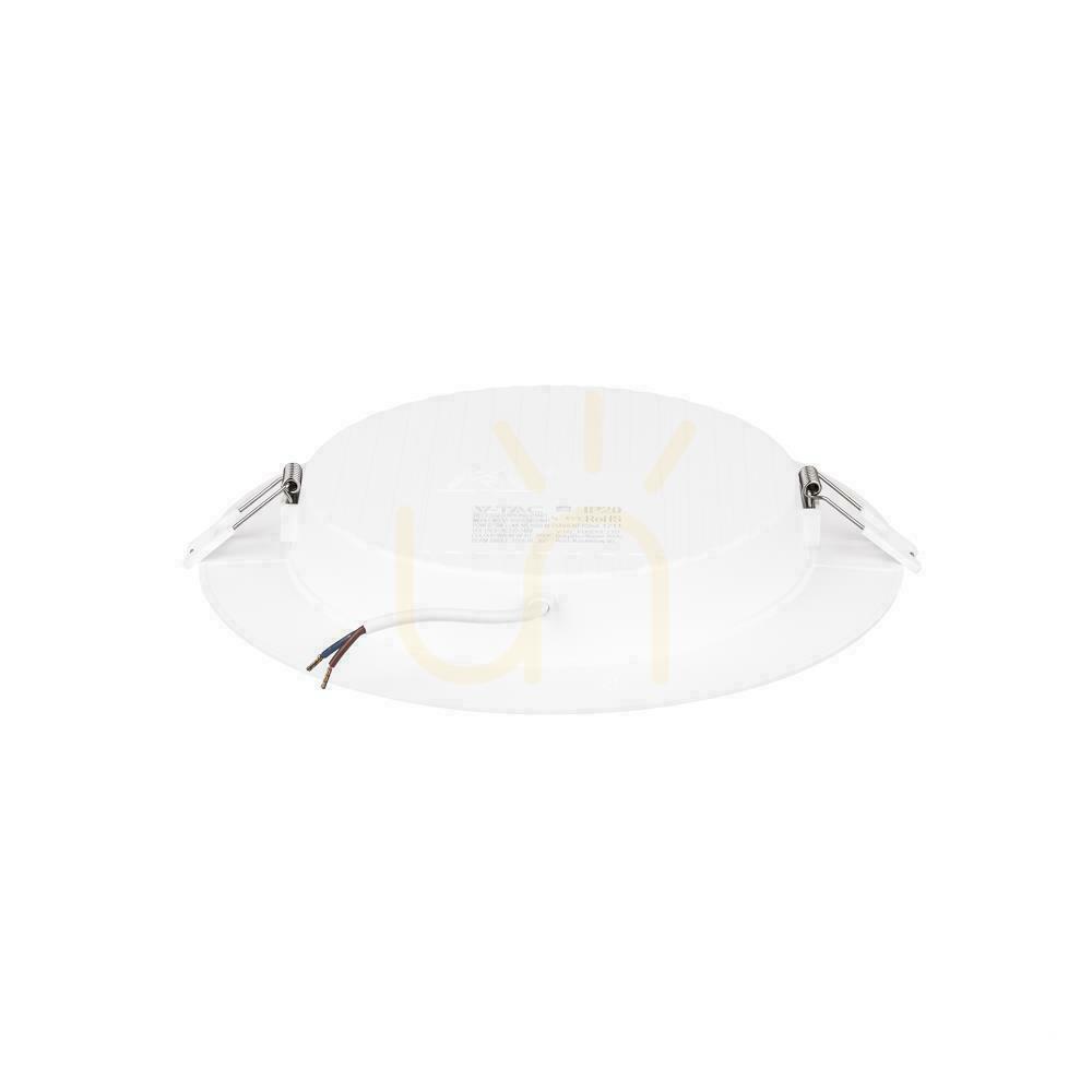 Kilátás V-TAC 18W LED SAMSUNG CHIP süllyesztett panel kerek 220x28mm VT-61018RD-S 3000K 1850lm 5 év garanciával V-TAC 18W LED SAMSUNG CHIP süllyesztett panel kerek 220x28mm VT-61018RD-S 3000K 1850lm 5 év garanciával