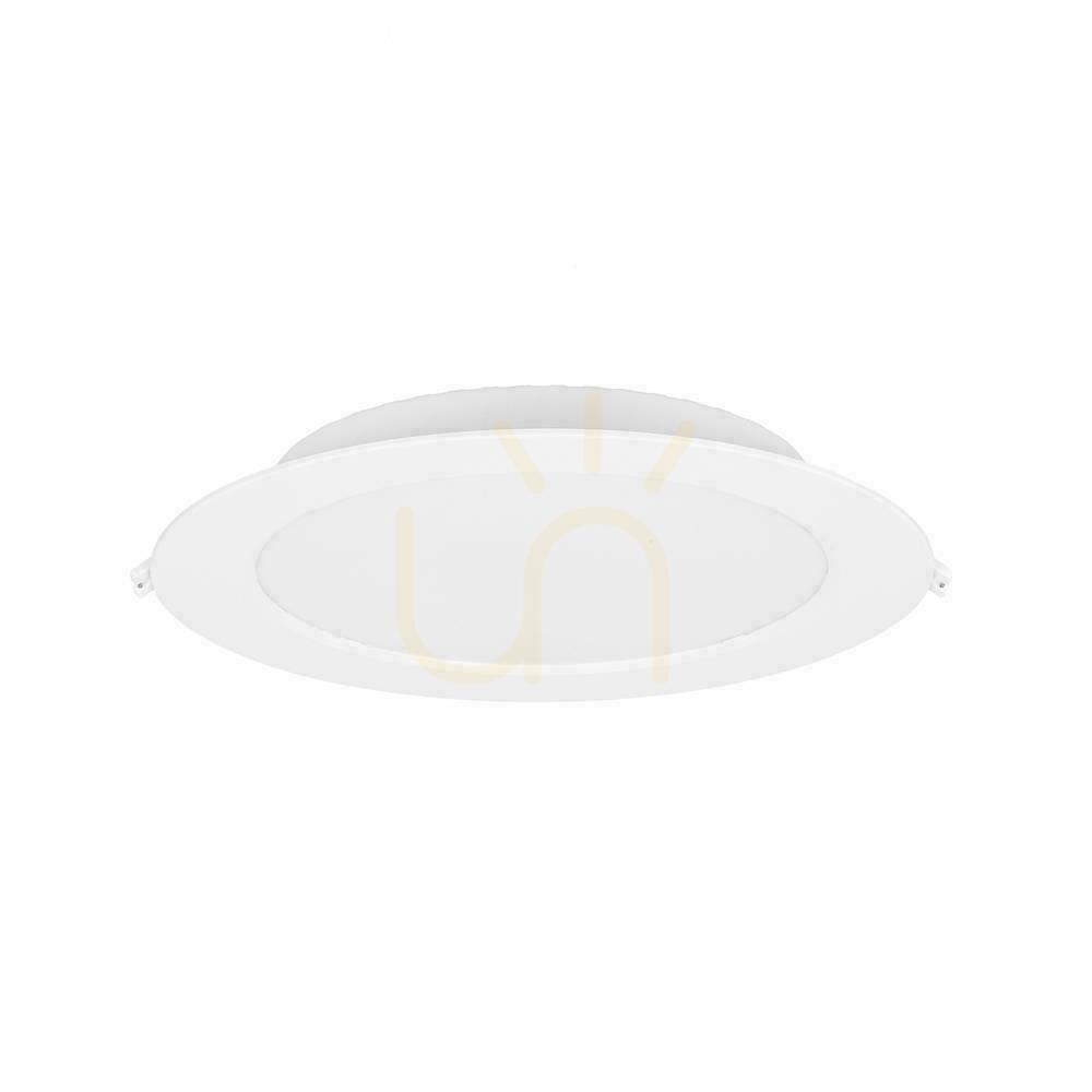 Jelölje be V-TAC 18W LED SAMSUNG CHIP süllyesztett panel kerek 220x28mm VT-61018RD-S 3000K 1850lm 5 év garanciával V-TAC 18W LED SAMSUNG CHIP süllyesztett panel kerek 220x28mm VT-61018RD-S 3000K 1850lm 5 év garanciával