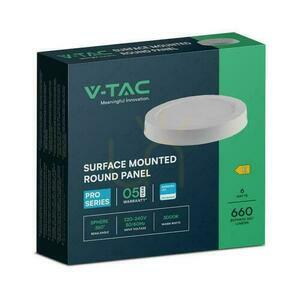 V-TAC VT-60006RD-S LED mennyezetre szerelhető downlight 6 W 4000 K fehér 121,2 mm small 2