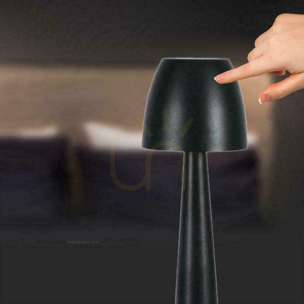 Kijelző V-TAC 3W LED 37cm-es asztali éjszakai lámpa USB töltés Dimmelhető fekete VT-75001 3000K-6000K 110lm. V-TAC 3W LED 37cm-es asztali éjszakai lámpa USB töltés Dimmelhető fekete VT-75001 3000K-6000K 110lm.