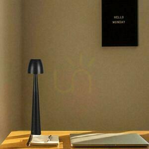 V-TAC 3W LED 37cm-es asztali éjszakai lámpa USB töltés Dimmelhető fekete VT-75001 3000K-6000K 110lm. 6 V-TAC 3W LED 37cm-es asztali éjszakai lámpa USB töltés Dimmelhető fekete VT-75001 3000K-6000K 110lm. small 6