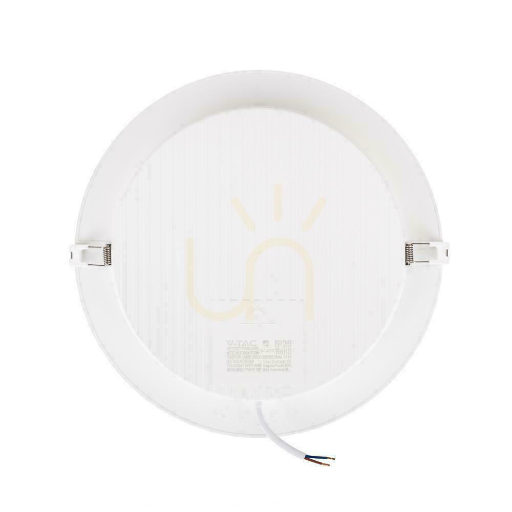 Kilátás V-TAC 24W LED SAMSUNG CHIP süllyesztett panel kerek 294x29mm VT-61024RD-S 3000K 2500lm 5 év garanciával V-TAC 24W LED SAMSUNG CHIP süllyesztett panel kerek 294x29mm VT-61024RD-S 3000K 2500lm 5 év garanciával