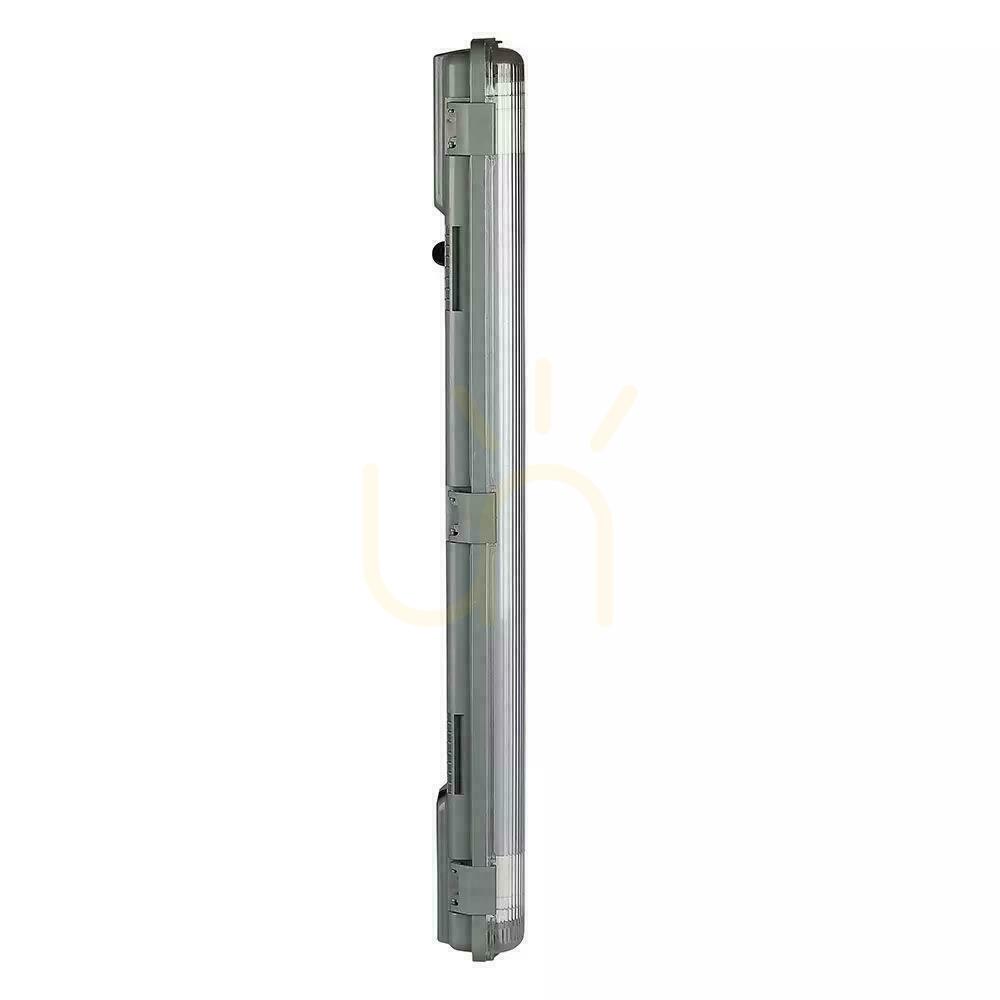 Kijelző V-TAC PC/PC 2x120cm (2 x 18W) hermetikus LED lámpatest (LED csövek tartozék) VT-12023 4000K 3400lm V-TAC PC/PC 2x120cm (2 x 18W) hermetikus LED lámpatest (LED csövek tartozék) VT-12023 4000K 3400lm