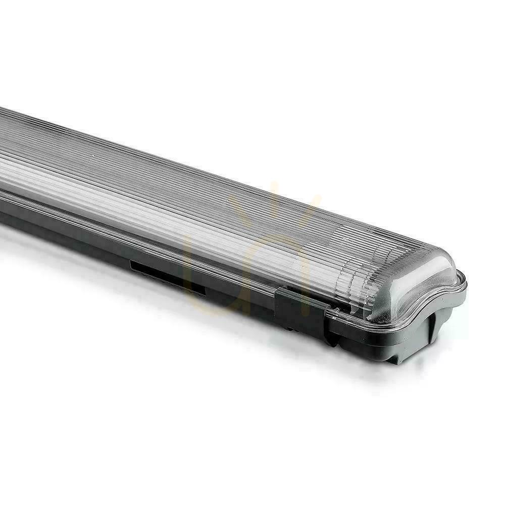 Jelölje be V-TAC PC/PC 2x120cm (2 x 18W) hermetikus LED lámpatest (LED csövek tartozék) VT-12023 4000K 3400lm V-TAC PC/PC 2x120cm (2 x 18W) hermetikus LED lámpatest (LED csövek tartozék) VT-12023 4000K 3400lm