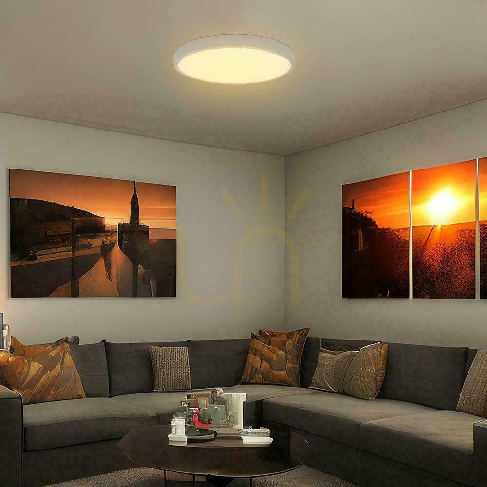 Előnézet Plafond V-TAC 36W LED SAMSUNG CHIP kerek 35cm felszíni szerelés IP44 fehér VT-8630 4000K 3820lm 5 év garancia 5 év garancia Plafond V-TAC 36W LED SAMSUNG CHIP kerek 35cm felszíni szerelés IP44 fehér VT-8630 4000K 3820lm 5 év garancia 5 év garancia