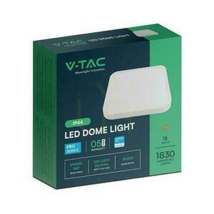 Plafond V-TAC 18W LED SAMSUNG CHIP négyzet 25x25cm felszíni IP44 fehér VT-8618 6500K 1830lm 5 év garancia 5 év garancia 2 Plafond V-TAC 18W LED SAMSUNG CHIP négyzet 25x25cm felszíni IP44 fehér VT-8618 6500K 1830lm 5 év garancia 5 év garancia small 2