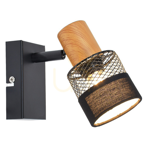 Jelölje be Spotlámpa Italux Coletta fekete E14 LED 1x4W SPL-90110-1