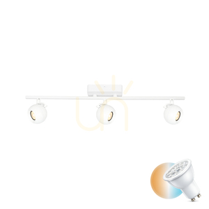 Italux 3 pontos fehér LED spotlámpa GU10 alumínium SPL-45379-3-WH 0 Italux 3 pontos fehér LED spotlámpa GU10 alumínium SPL-45379-3-WH small 0