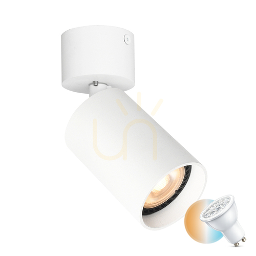 Jelölje be Italux fehér GU10 LED spotlámpa alumínium 14,3 cm SPL-23436-1R-WH