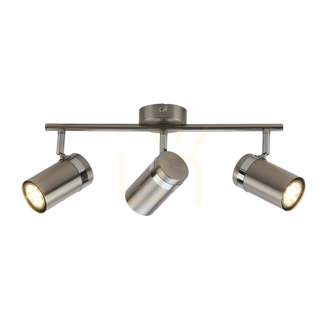 Kilátás Italux spotlámpa ezüst 3xGU10 LED 35W SPL-2024-3 Italux spotlámpa ezüst 3xGU10 LED 35W SPL-2024-3