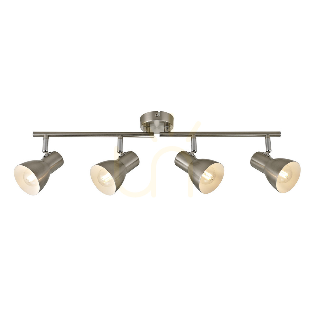Jelölje be Italux Riado spotlámpa 4x E14 ezüst fém 60 cm SPL-3422-4-SN Italux Riado spotlámpa 4x E14 ezüst fém 60 cm SPL-3422-4-SN