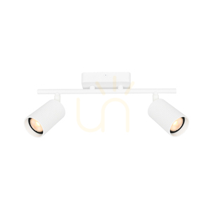 Spotlámpa Italux Tris 2xGU10 fehér, 34 cm, alumínium-acél, SPL-46829-2-WH small 1