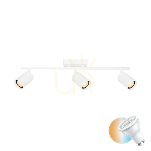 Jelölje be Spotlámpa Italux Tris 3xGU10 LED fehér alumínium 58 cm SPL-46829-3-WH
