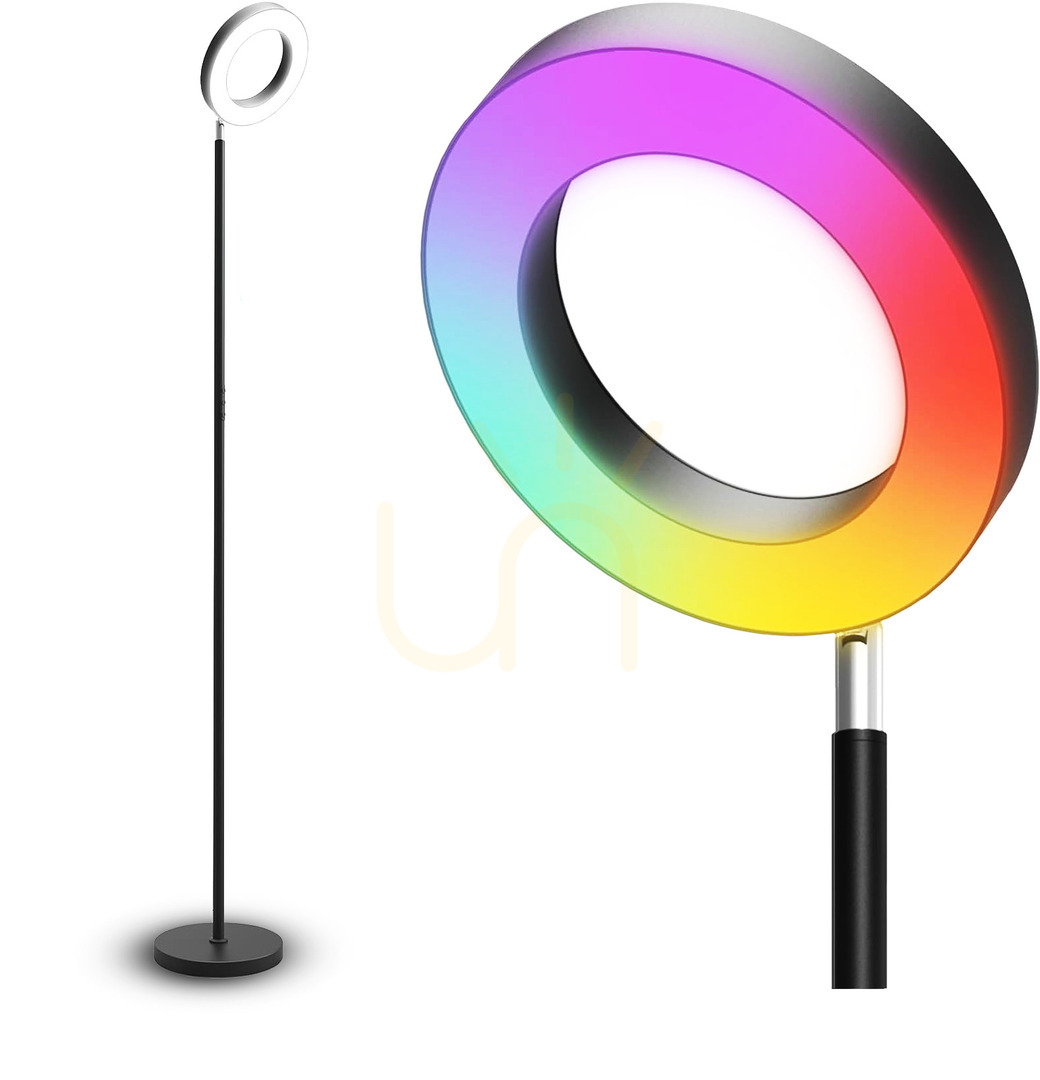 Jelölje be BOBBY állólámpa, állítható fénykörrel, RGB vezérlés alkalmazással vagy Aviano távirányítóval BOBBY állólámpa, állítható fénykörrel, RGB vezérlés alkalmazással vagy Aviano távirányítóval