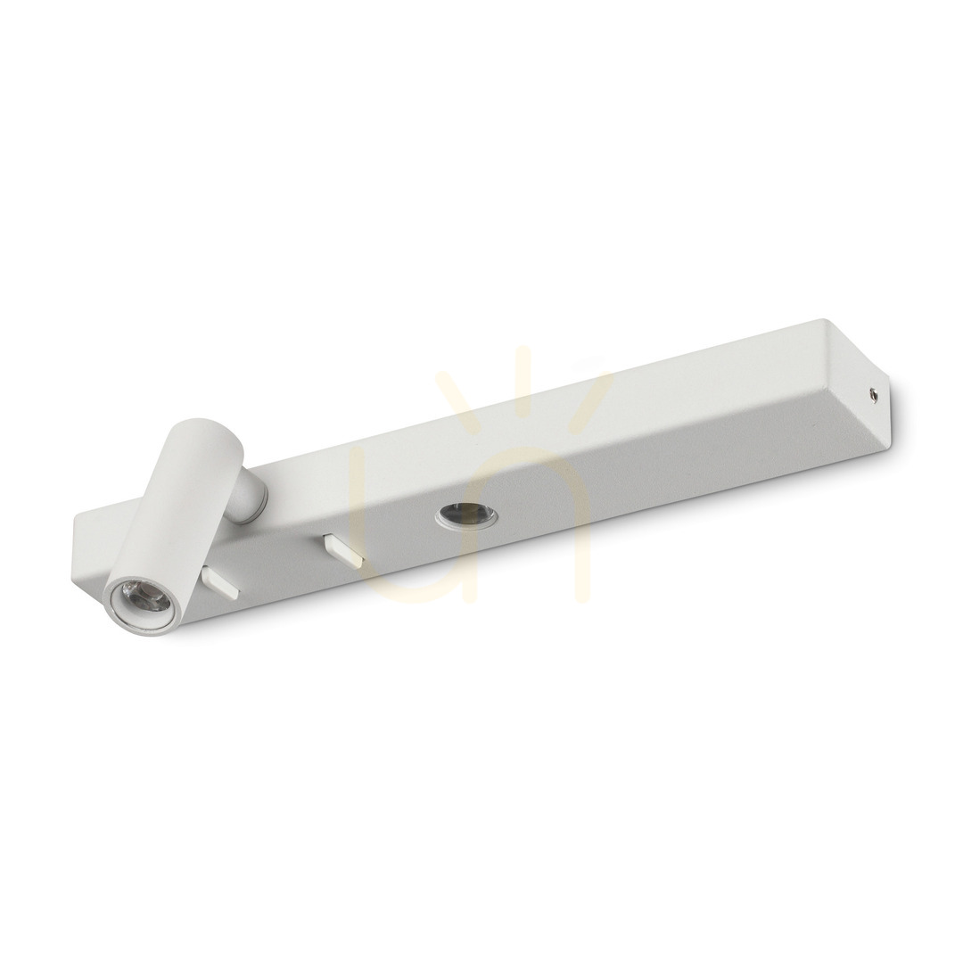 Jelölje be Fali lámpa Ideallux BONNE NUIT 336794 fehér LED 6,5W 22 cm Fali lámpa Ideallux BONNE NUIT 336794 fehér LED 6,5W 22 cm