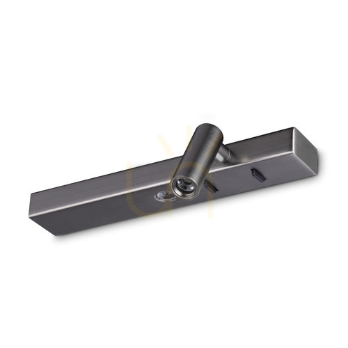 Jelölje be Fali lámpa Ideallux Bonne Nuit ezüst LED 6,5W 2 fényforrás 22 cm 345482