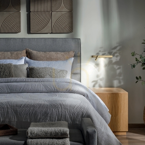 Jelölje be Fali lámpa Ideallux BONNE NUIT 2xLED 6,5W sárgaréz 22 cm 345505
