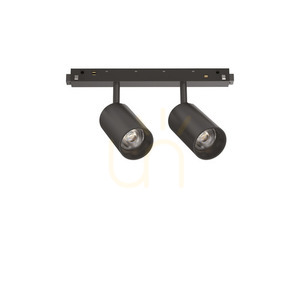Sínes lámpa Ideallux EGO Track Double 16W 2700K fekete 340265 small 0