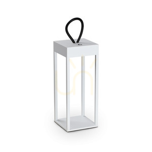 Asztali lámpa Ideallux ENYA 323251 fehér LED 5W alumínium 30 cm small 0